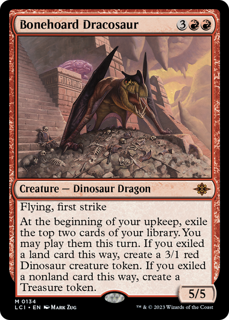 Bonehoard Dracosaur [The Lost Caverns of Ixalan] | The Gaming-Verse