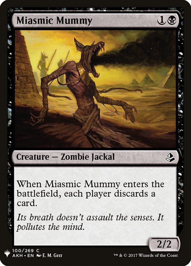 Miasmic Mummy [Mystery Booster] | The Gaming-Verse