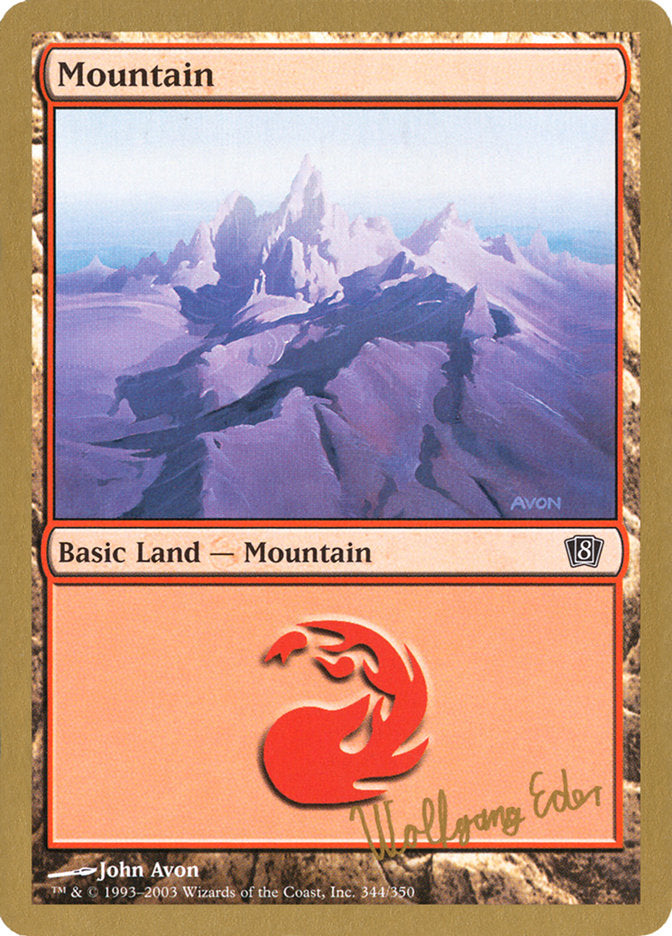 Mountain (Wolfgang Eder) [World Championship Decks 2003] | The Gaming-Verse