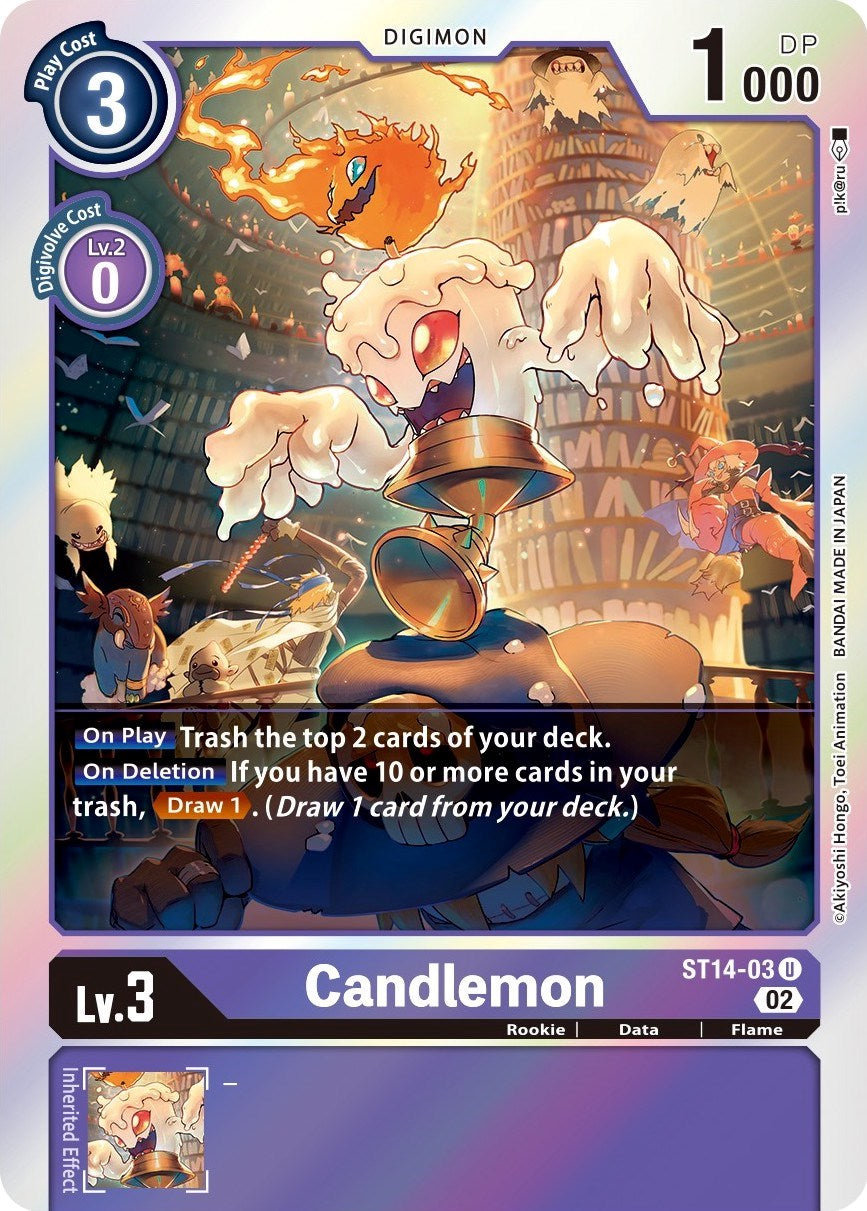 Candlemon [ST14-03] [Starter Deck: Beelzemon Advanced Deck Set] | The Gaming-Verse