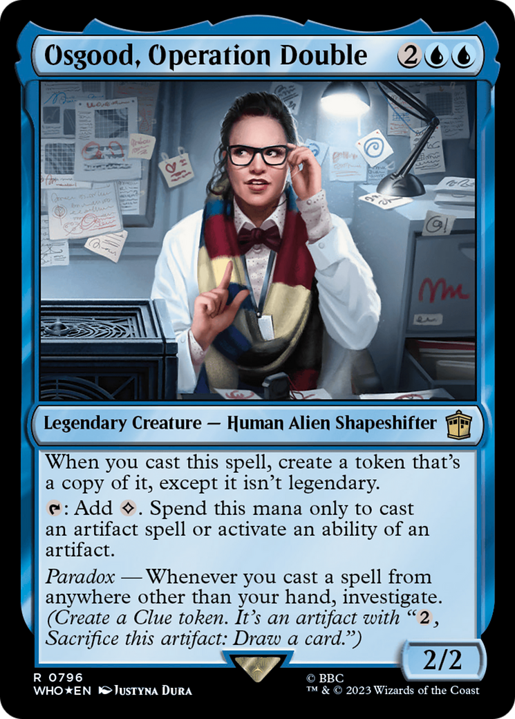 Osgood, Operation Double (Surge Foil) [Doctor Who] | The Gaming-Verse