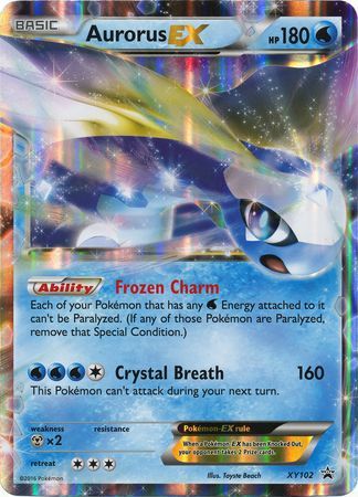 Aurorus EX (XY102) (Jumbo Card) [XY: Black Star Promos] | The Gaming-Verse