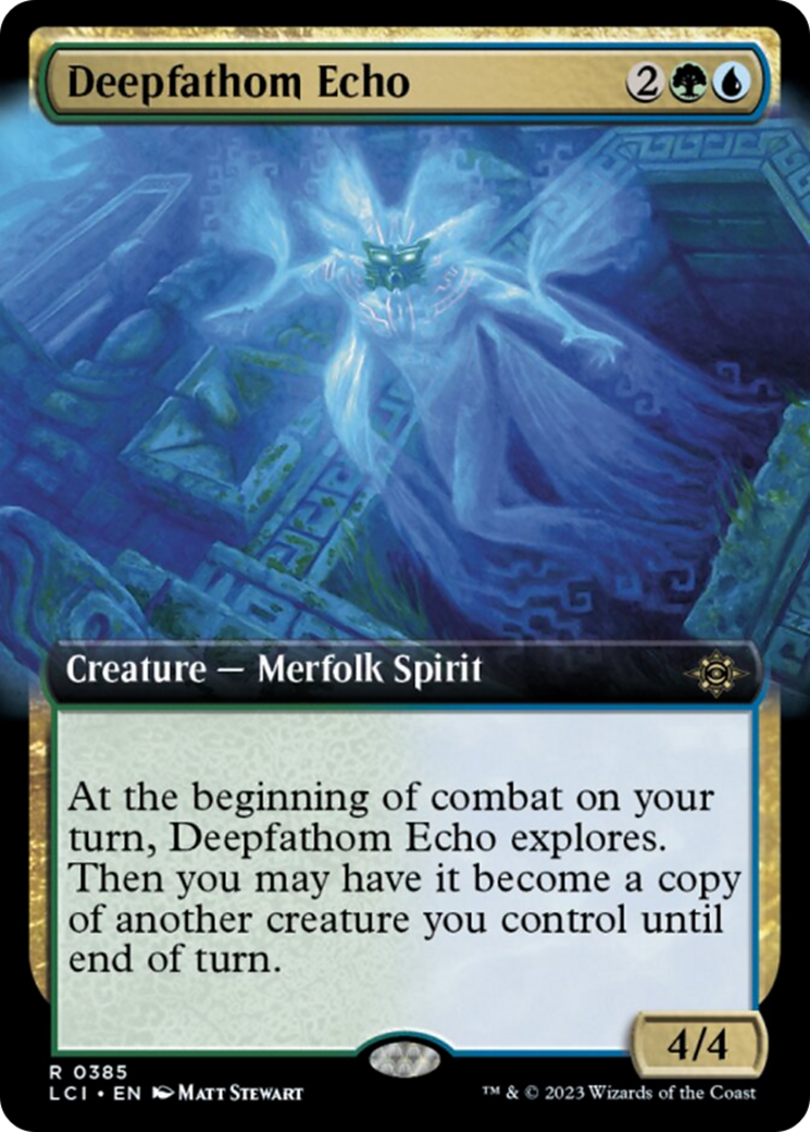 Deepfathom Echo (Extended Art) [The Lost Caverns of Ixalan] | The Gaming-Verse