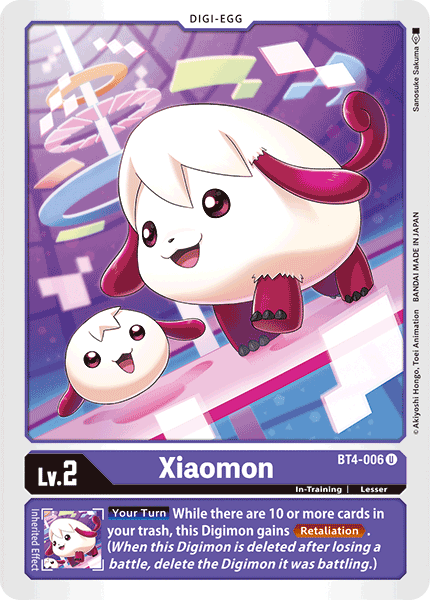 Xiaomon [BT4-006] [Great Legend] | The Gaming-Verse