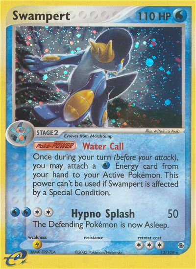 Swampert (13/109) [EX: Ruby & Sapphire] | The Gaming-Verse