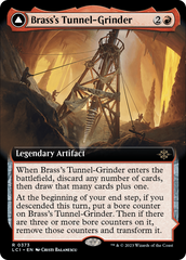 Brass's Tunnel-Grinder // Tecutlan, The Searing Rift (Extended Art) [The Lost Caverns of Ixalan] | The Gaming-Verse