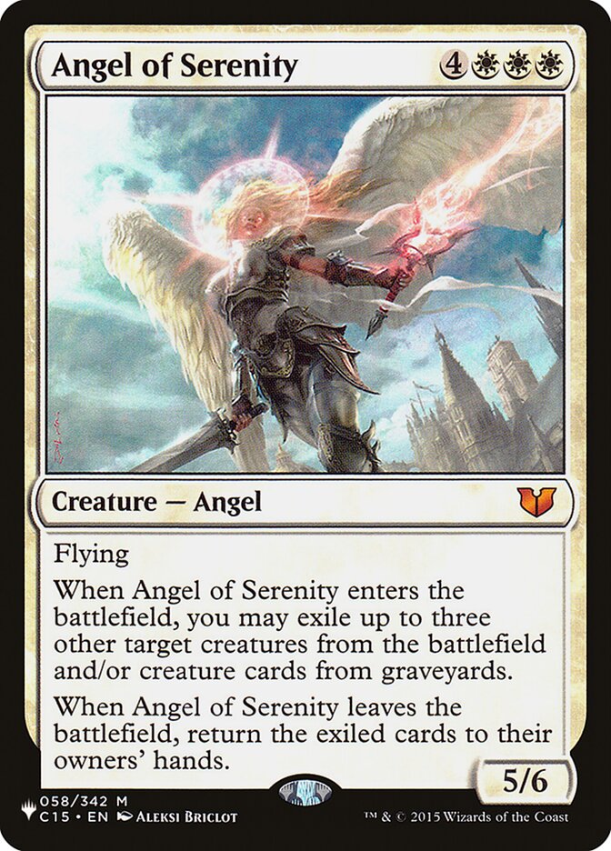 Angel of Serenity [The List] | The Gaming-Verse