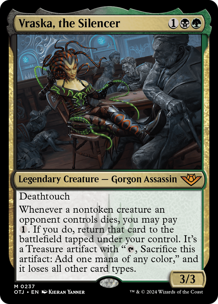 Vraska, the Silencer [Outlaws of Thunder Junction] | The Gaming-Verse