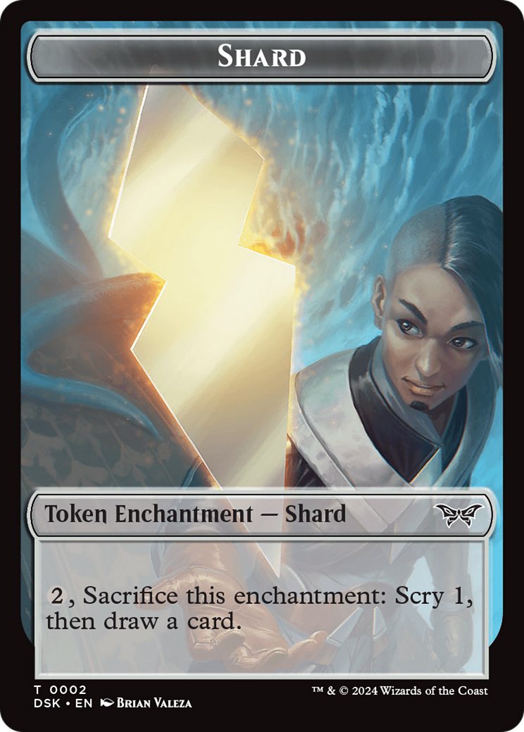 Shard Token [Duskmourn: House of Horror Tokens] | The Gaming-Verse