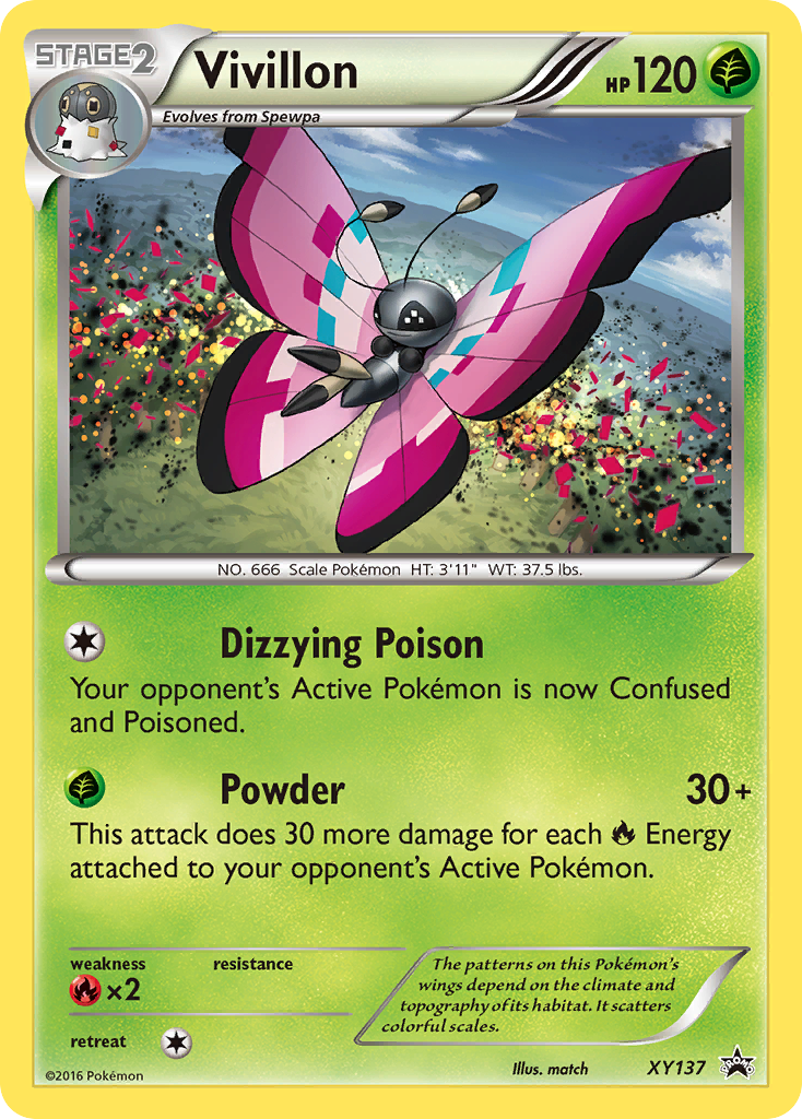 Vivillon (XY137) [XY: Black Star Promos] | The Gaming-Verse