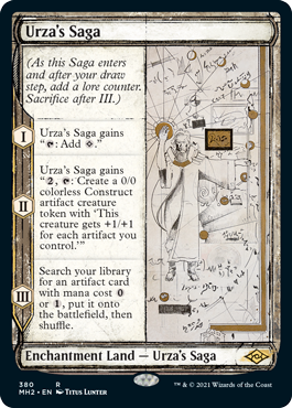 Urza's Saga (Sketch) [Modern Horizons 2] | The Gaming-Verse