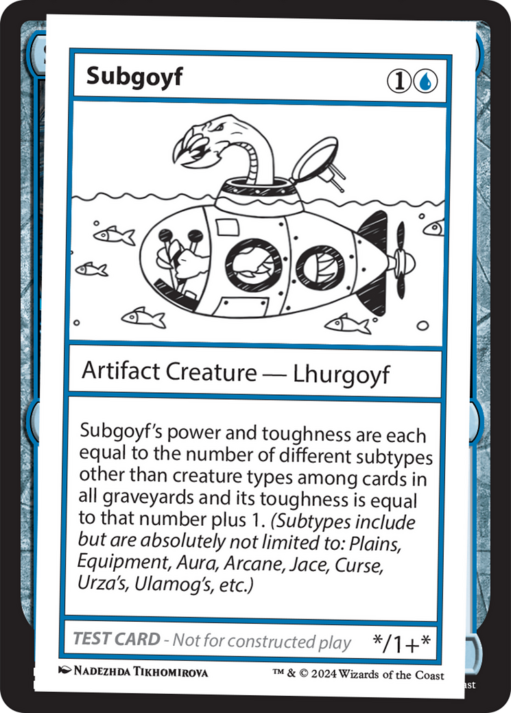 Subgoyf [Mystery Booster 2 Playtest Cards] | The Gaming-Verse