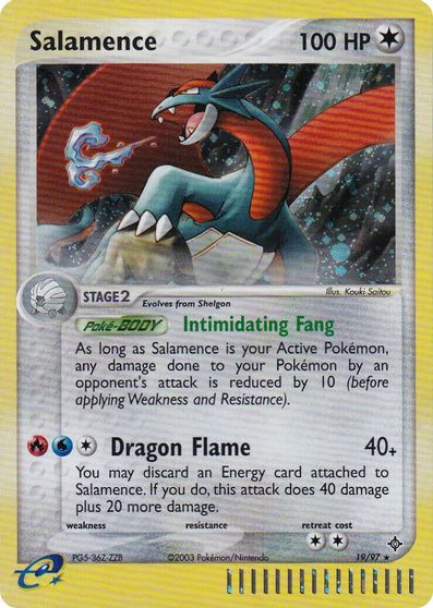 Salamence (19/97) (League Promo 2004) [League & Championship Cards] | The Gaming-Verse