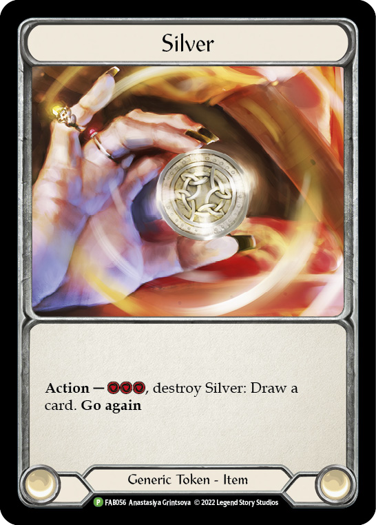 Silver [FAB056] (Promo)  Cold Foil | The Gaming-Verse