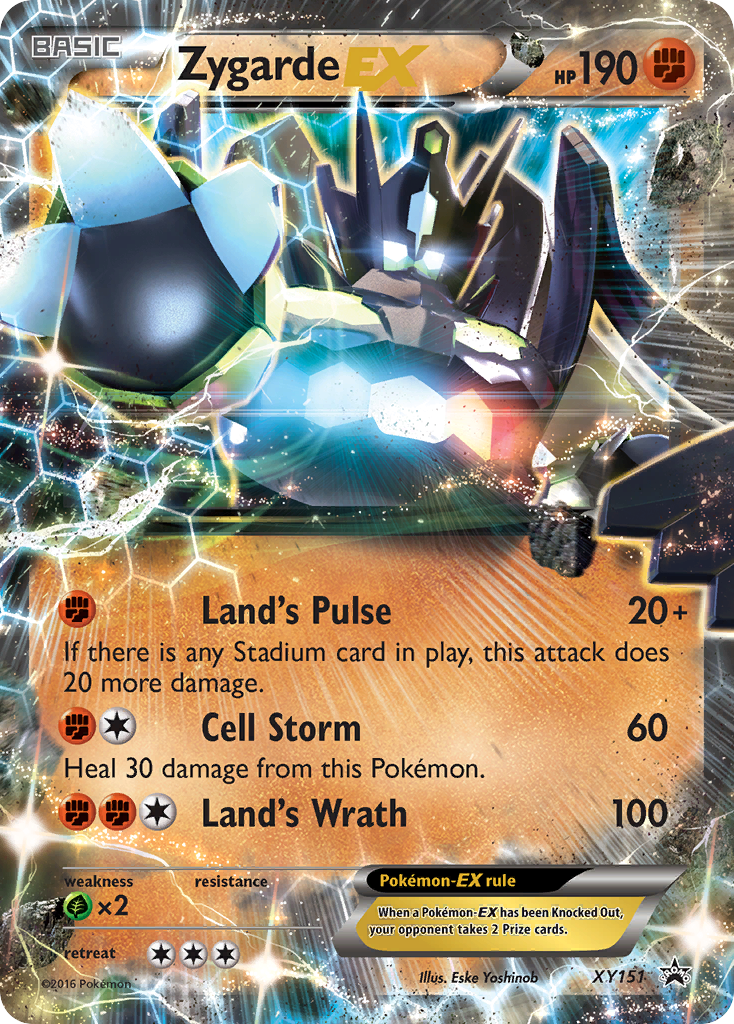 Zygarde EX (XY151) [XY: Black Star Promos] | The Gaming-Verse