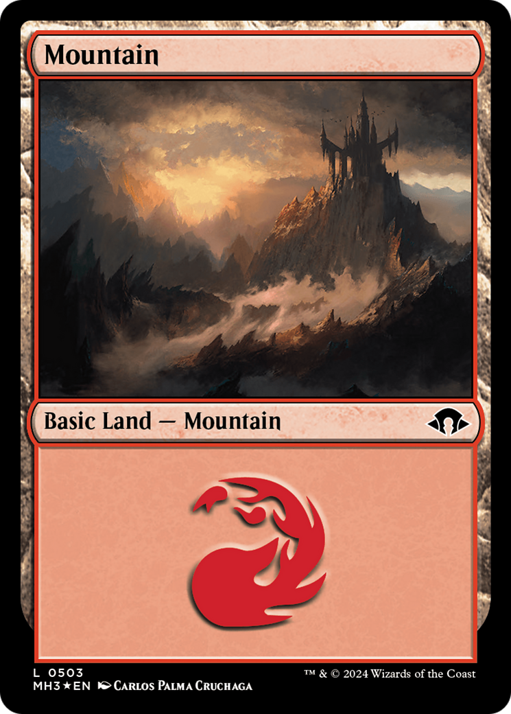 Mountain (0503) (Ripple Foil) [Modern Horizons 3] | The Gaming-Verse