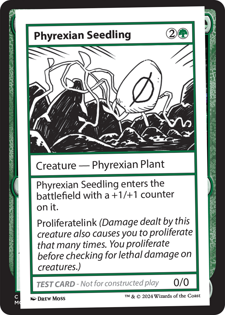 Phyrexian Seedling [Mystery Booster 2 Playtest Cards] | The Gaming-Verse