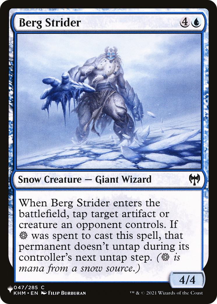 Berg Strider [The List Reprints] | The Gaming-Verse