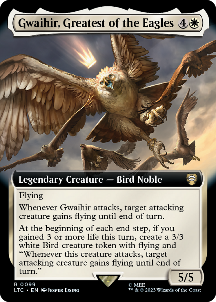 Gwaihir, Greatest of the Eagles (Extended Art) [The Lord of the Rings: Tales of Middle-Earth Commander] | The Gaming-Verse