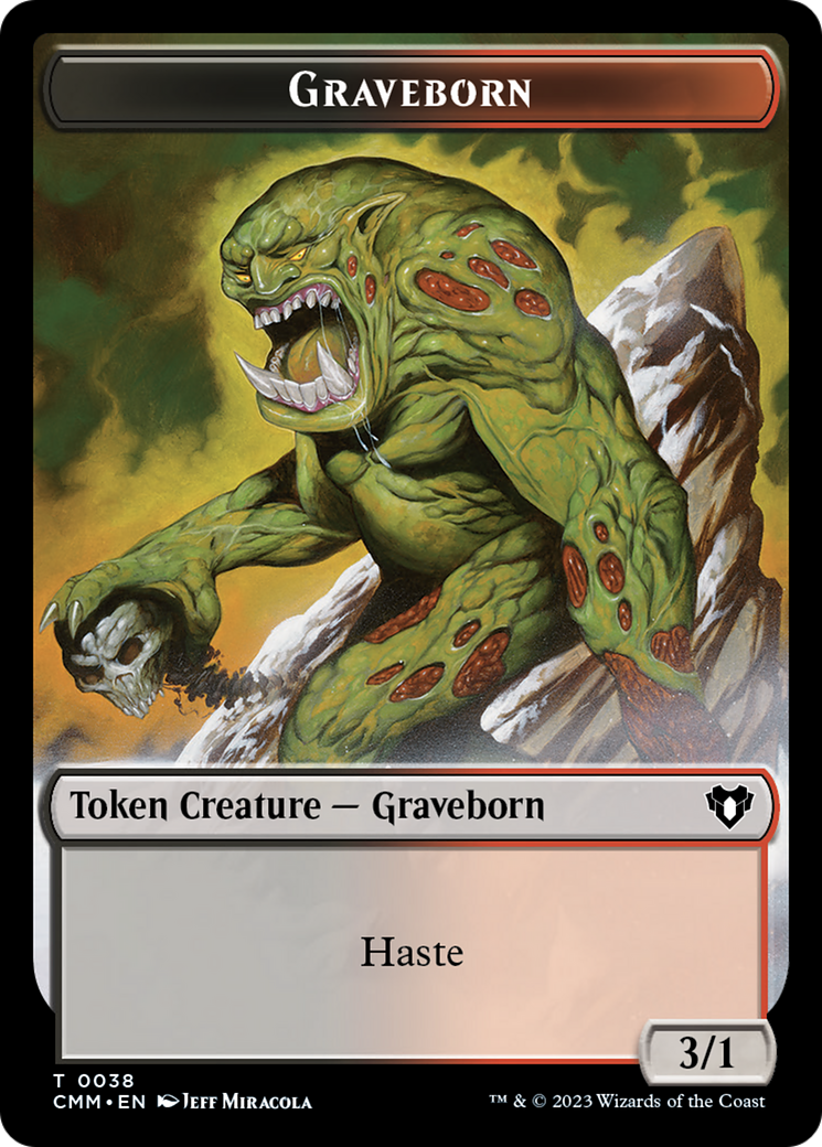 Graveborn Token [Commander Masters Tokens] | The Gaming-Verse