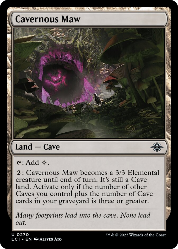 Cavernous Maw [The Lost Caverns of Ixalan] | The Gaming-Verse