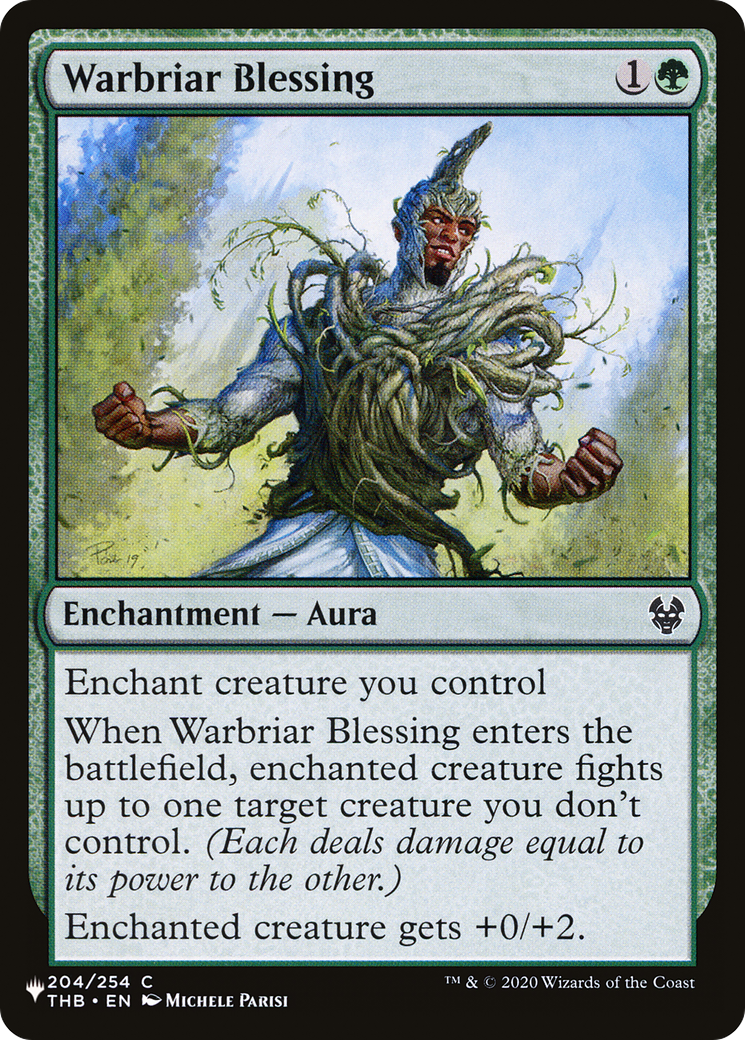 Warbriar Blessing [The List Reprints] | The Gaming-Verse