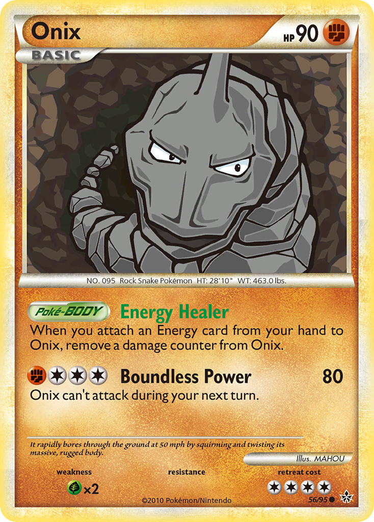 Onix (56/95) [HeartGold & SoulSilver: Unleashed] | The Gaming-Verse