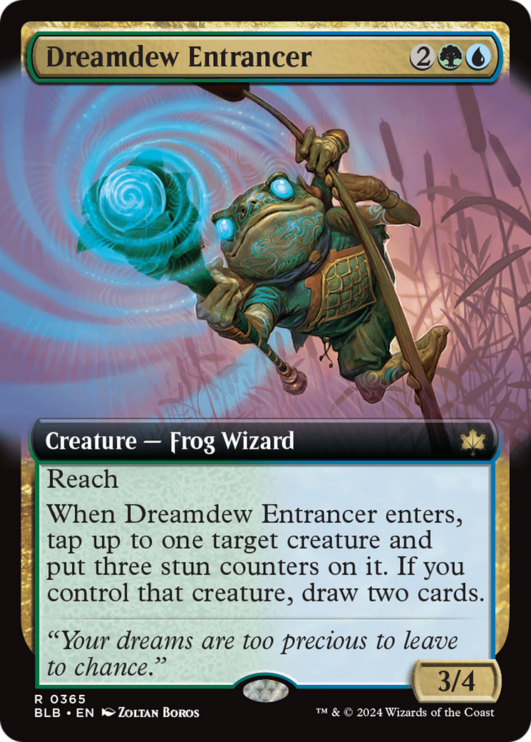 Dreamdew Entrancer (Extended Art) [Bloomburrow] | The Gaming-Verse