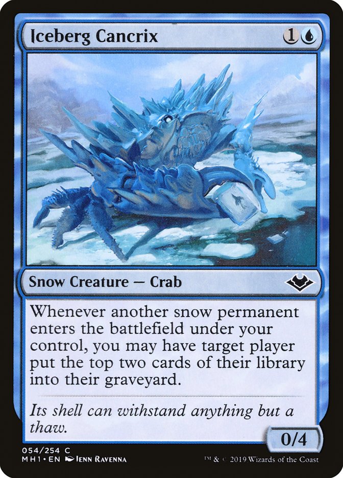 Iceberg Cancrix [Modern Horizons] | The Gaming-Verse