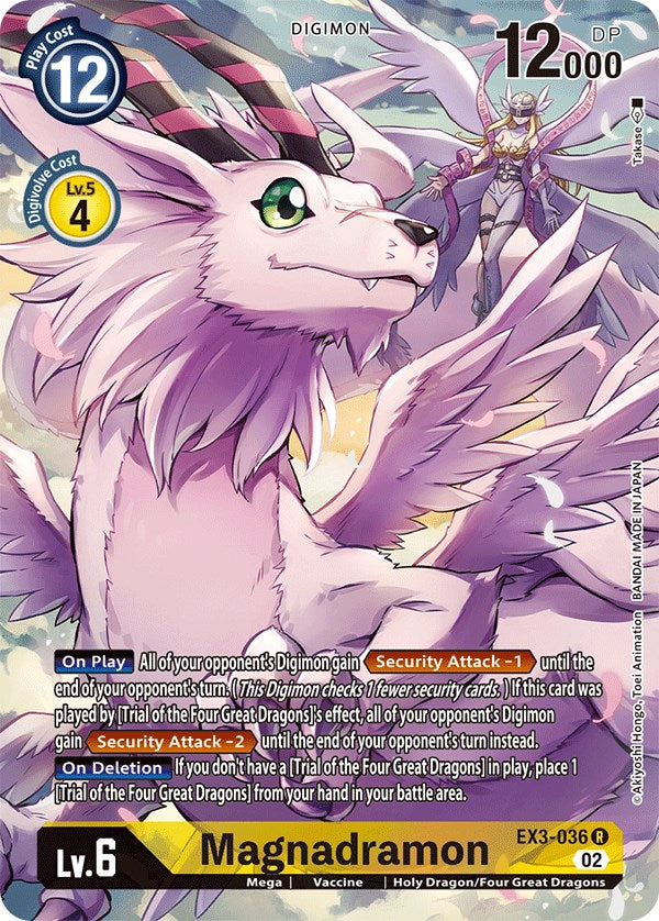 Magnadramon [EX3-036] (Alternate Art) [Draconic Roar] | The Gaming-Verse