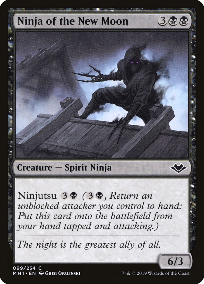 Ninja of the New Moon [Modern Horizons] | The Gaming-Verse