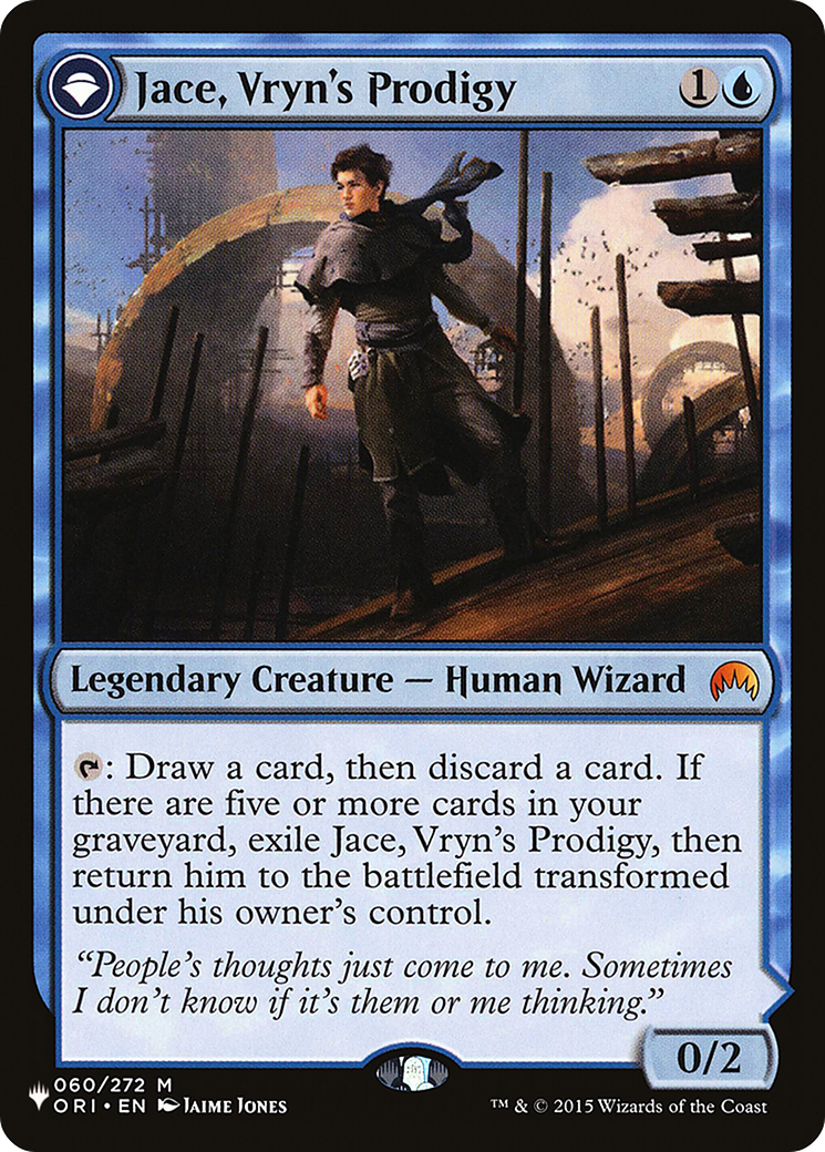 Jace, Vryn's Prodigy // Jace, Telepath Unbound [Secret Lair: From Cute to Brute] | The Gaming-Verse