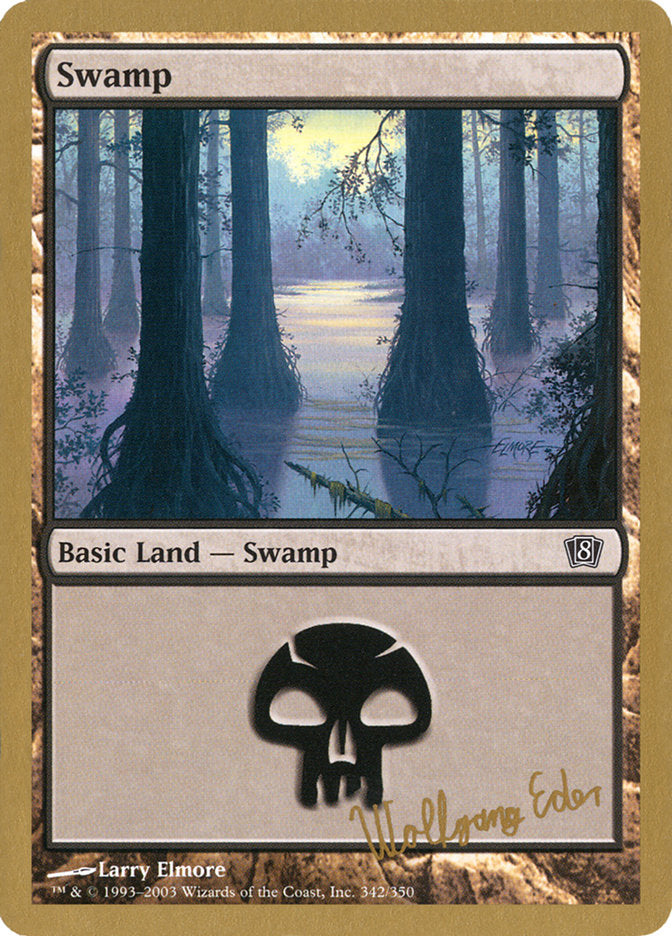 Swamp (344) (we342) [World Championship Decks 2003] | The Gaming-Verse