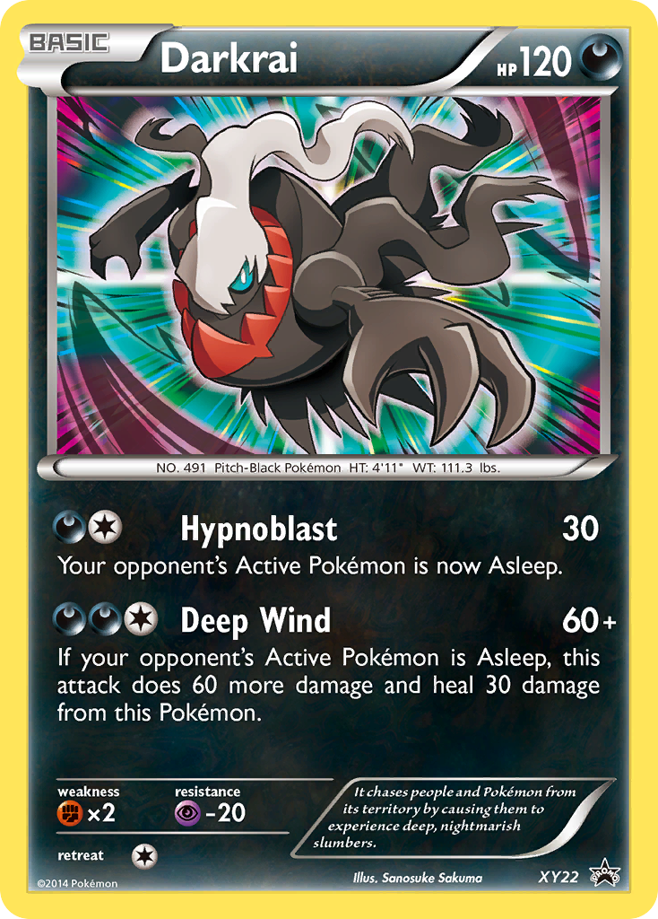 Darkrai (XY22) [XY: Black Star Promos] | The Gaming-Verse