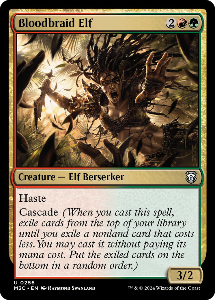 Bloodbraid Elf [Modern Horizons 3 Commander] | The Gaming-Verse