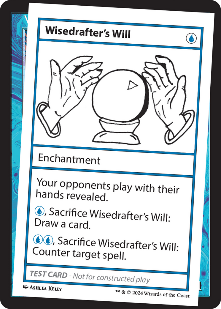 Wisedrafter's Will [Mystery Booster 2 Playtest Cards] | The Gaming-Verse