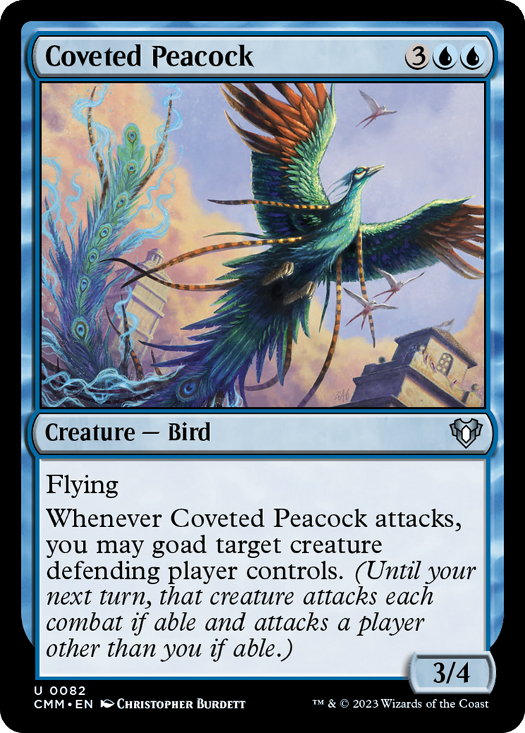 Coveted Peacock [Commander Masters] | The Gaming-Verse