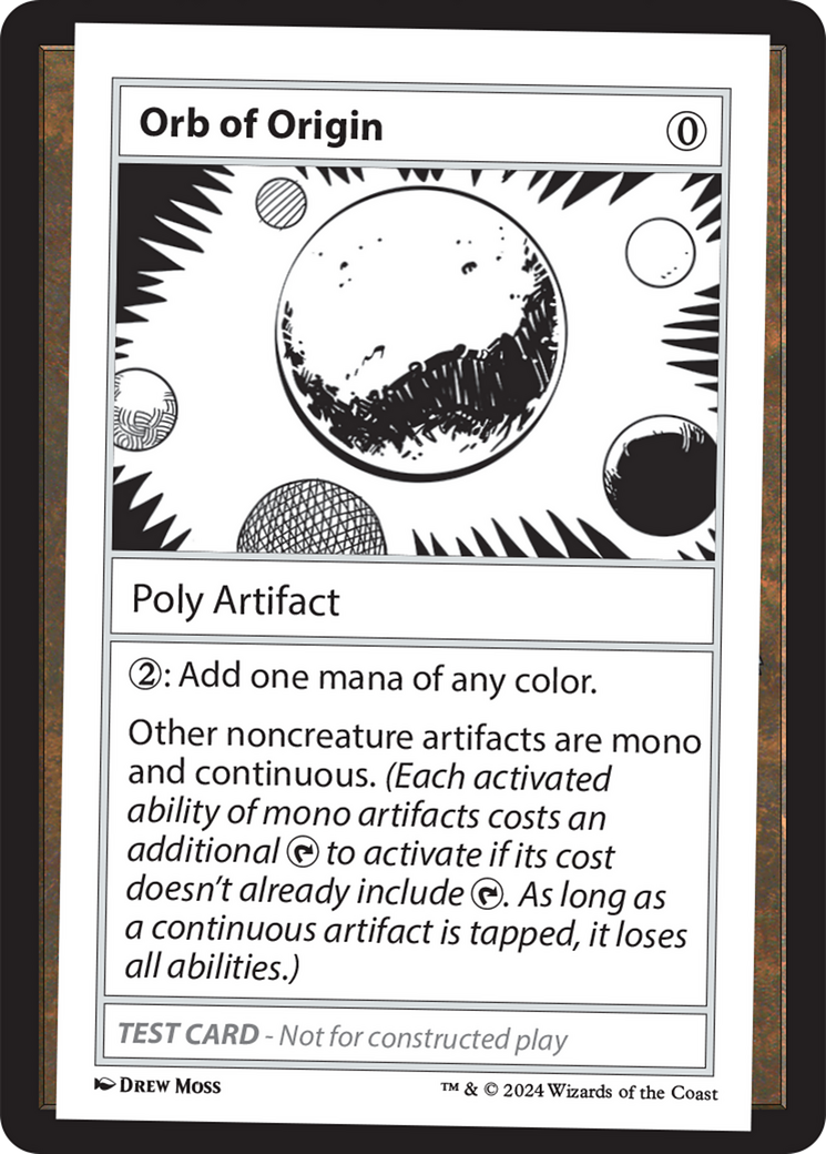 Orb of Origin [Mystery Booster 2 Playtest Cards] | The Gaming-Verse