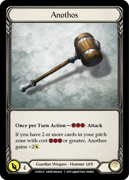 Anothos [LGS002-P] (Promo)  1st Edition Cold Foil | The Gaming-Verse