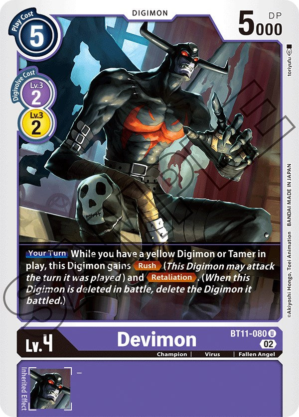 Devimon [BT11-080] [Dimensional Phase] | The Gaming-Verse