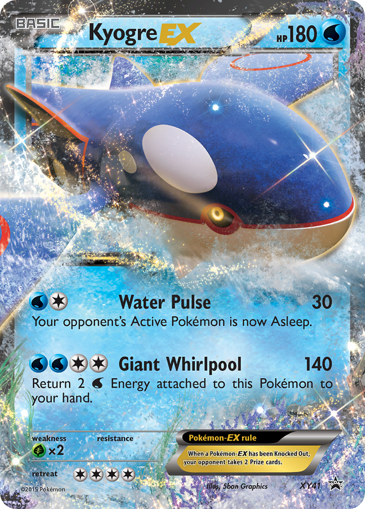 Kyogre EX (XY41) [XY: Black Star Promos] | The Gaming-Verse