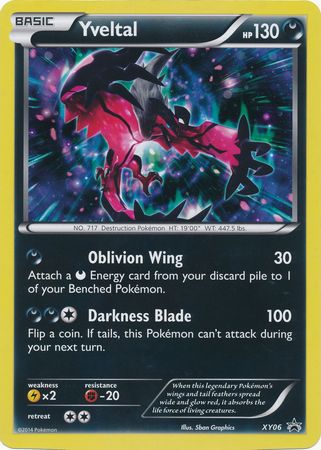 Yveltal (XY06) (Jumbo Card) [XY: Black Star Promos] | The Gaming-Verse