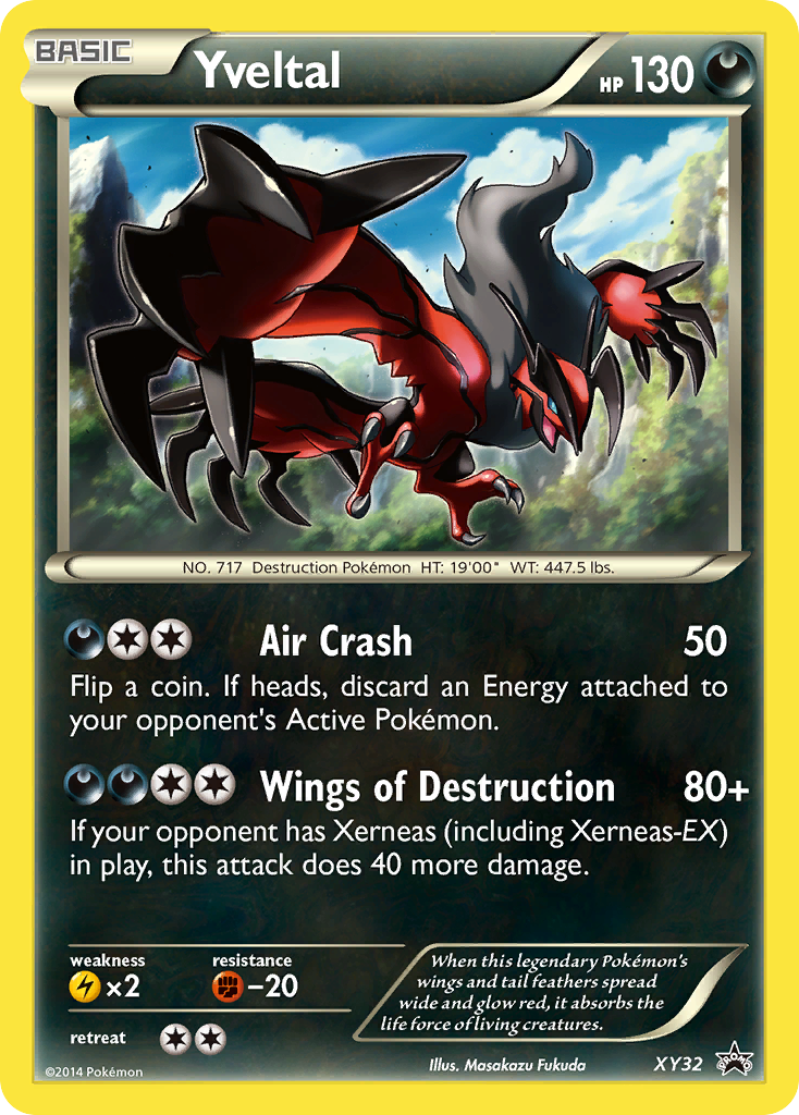 Yveltal (XY32) [XY: Black Star Promos] | The Gaming-Verse