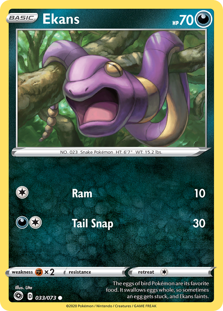 Ekans (033/073) [Sword & Shield: Champion's Path] | The Gaming-Verse