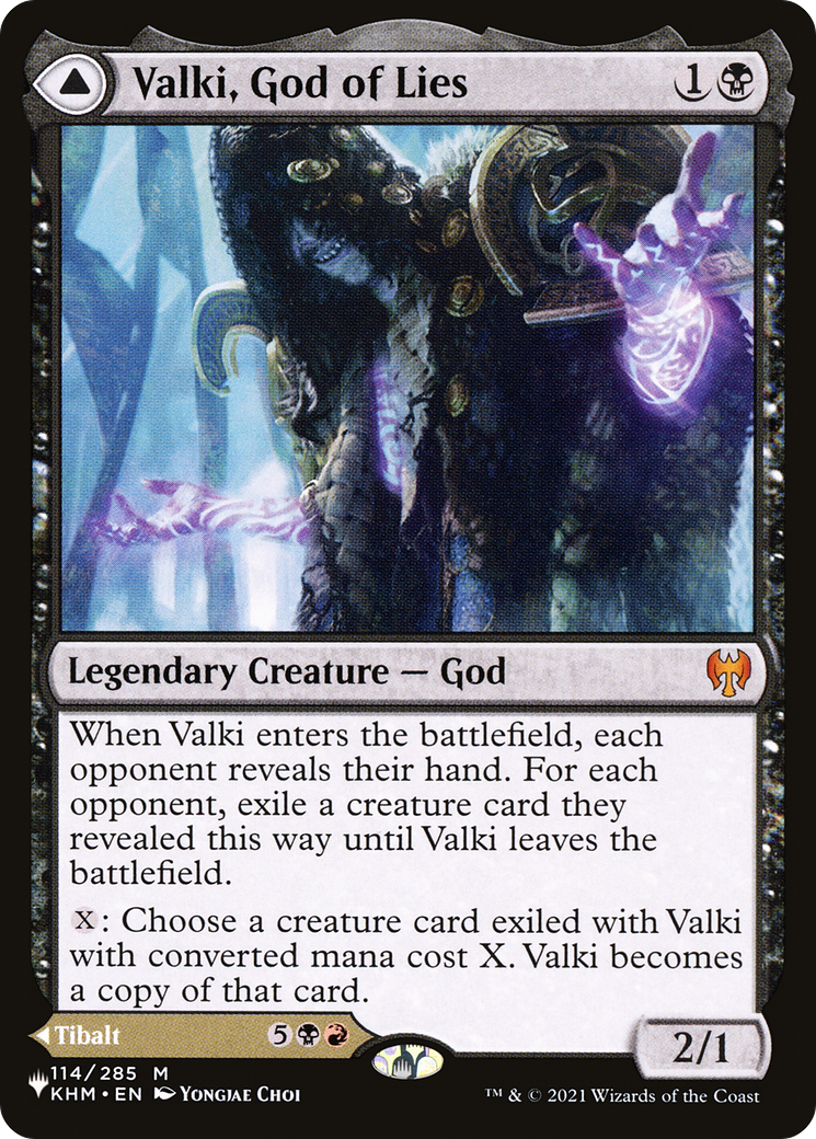 Valki, God of Lies // Tibalt, Cosmic Impostor [Secret Lair: From Cute to Brute] | The Gaming-Verse