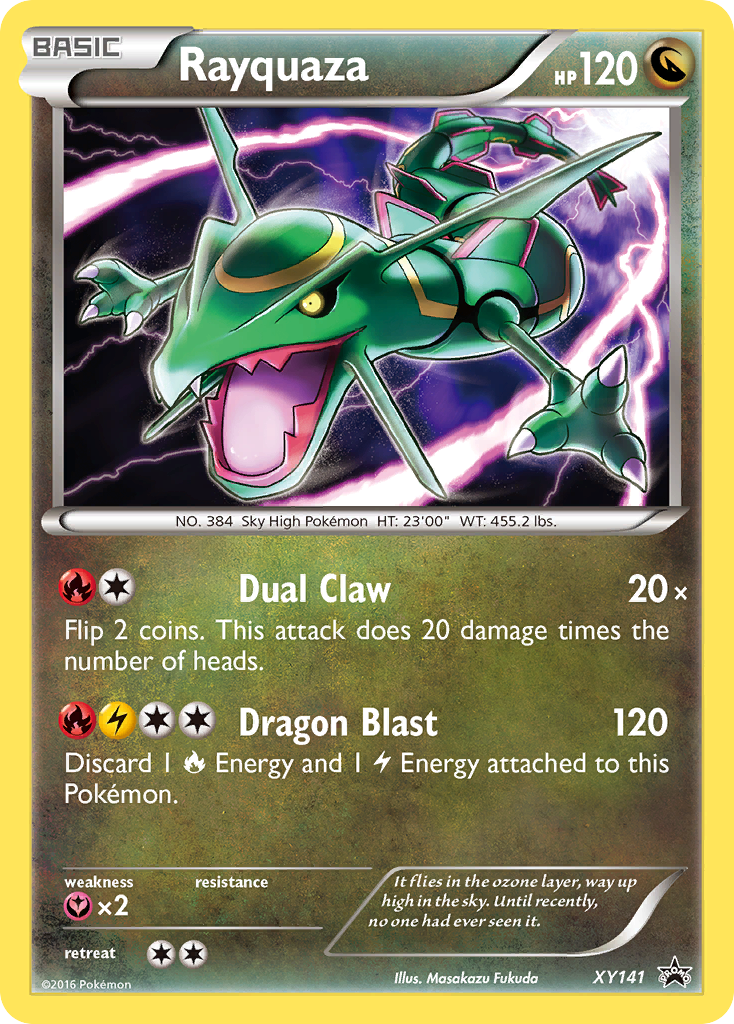 Rayquaza (XY141) [XY: Black Star Promos] | The Gaming-Verse