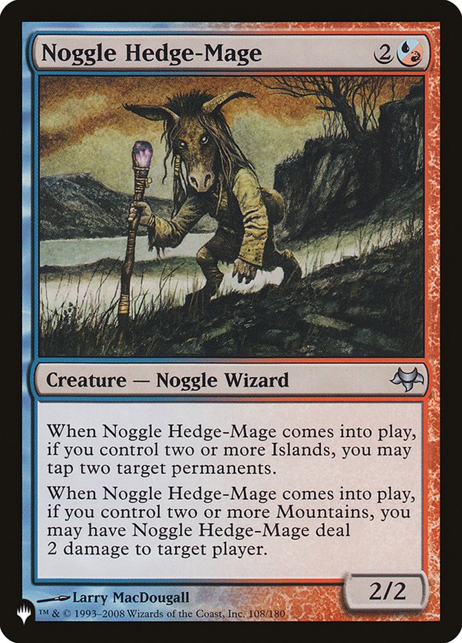 Noggle Hedge-Mage [The List] | The Gaming-Verse