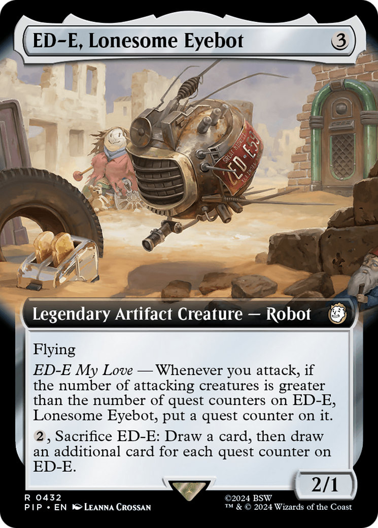 ED-E, Lonesome Eyebot (Extended Art) [Fallout] | The Gaming-Verse