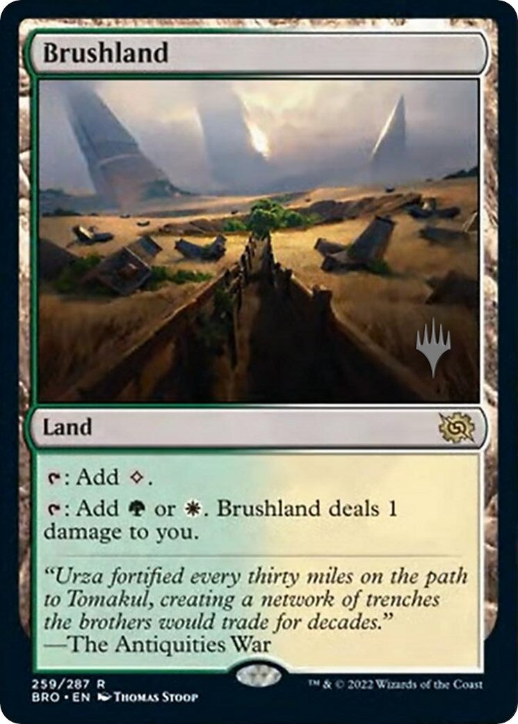 Brushland (Promo Pack) [The Brothers' War Promos] | The Gaming-Verse