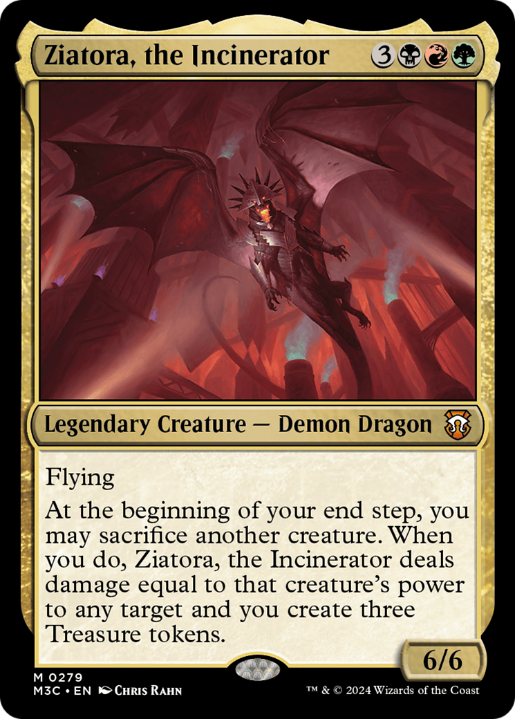 Ziatora, the Incinerator (Ripple Foil) [Modern Horizons 3 Commander] | The Gaming-Verse